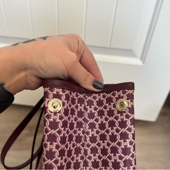 Kate Spade Spade Link Geometric Tote Bag Pink Multi | Large - Picture 8 of 15